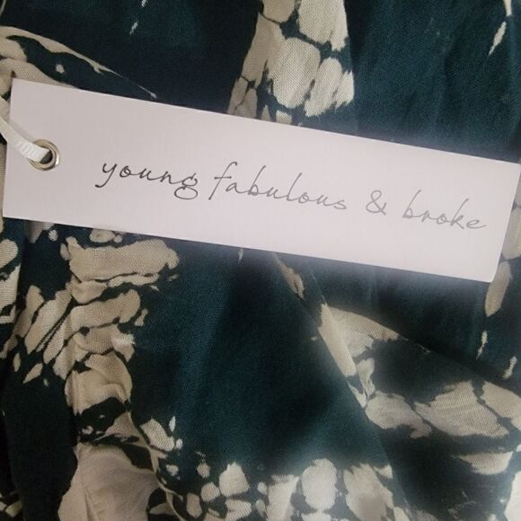 Young Fabulous and Broke NWT Tie Dye Boho Maxi Dress. Size M - Picture 11 of 14